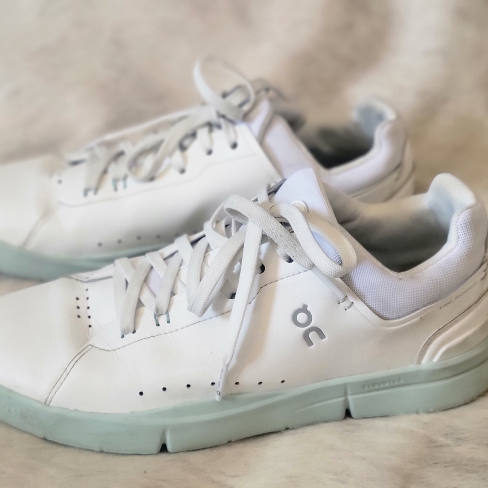 On Running White Athletic Shoes